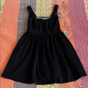 Princess Vera Wang Black Midi Dress